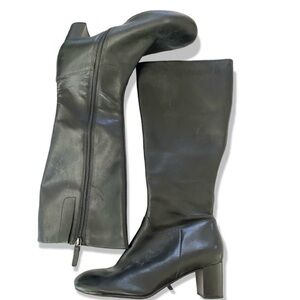 Ecco Black Leather Boots